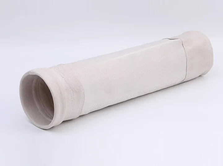 High-silica filter bag for high-temperature applications